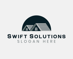 House Roof Property logo design