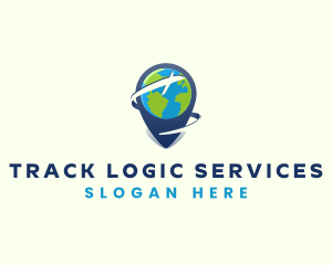 Airplane Cargo Location logo