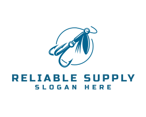 Fishing Hook Supply logo design