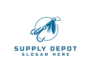 Fishing Hook Supply logo design