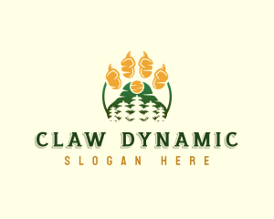 Mountain Claw Pine Tree logo