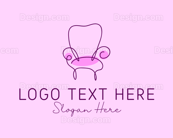 Purple Furniture Shop Logo