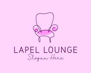 Purple Furniture Shop logo design