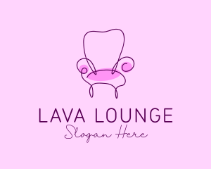 Purple Furniture Shop logo design