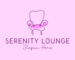 Purple Furniture Shop logo design