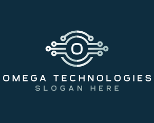 Digital Cryptocurrency Technology logo design