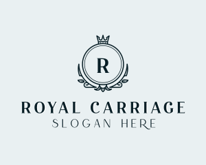 Royal Shield Crown logo design