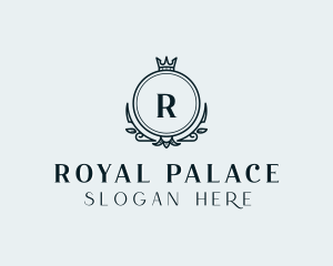 Royal Shield Crown logo design