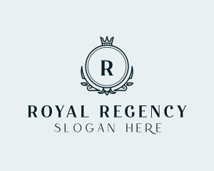 Royal Shield Crown logo design