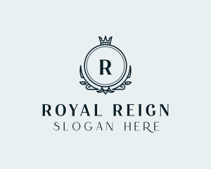 Royal Shield Crown logo design