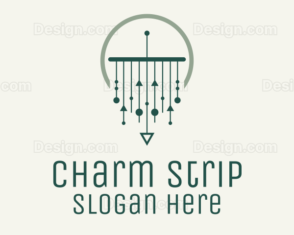 Green Modern Macrame Logo