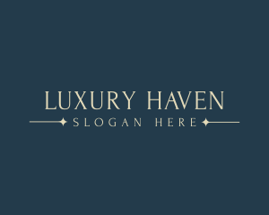 Expensive Luxury Business logo design