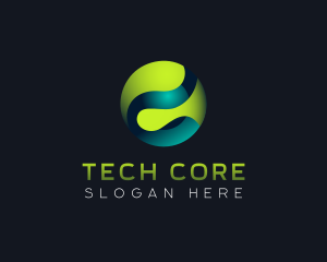 Tech Cyberspace Programming logo design