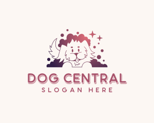 Puppy Dog Grooming logo design