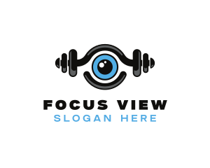 Fitness Workout Gym Video logo design