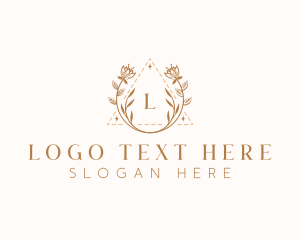 Elegant Floral Boutique Logo