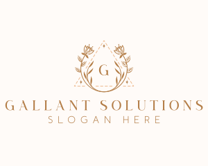 Elegant Floral Boutique logo design