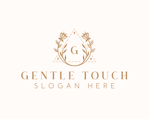 Elegant Floral Boutique logo design