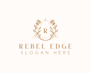 Elegant Floral Boutique logo design