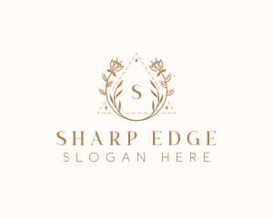 Elegant Floral Boutique logo design