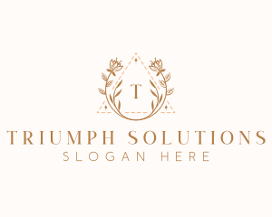 Elegant Floral Boutique logo design