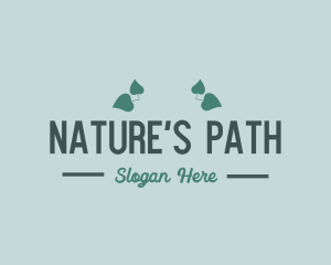 Leaves Organic Nature logo design