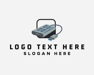 Usb Device Connector Electronics logo