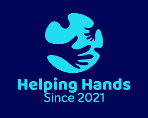 Helping Hands Charity  logo design