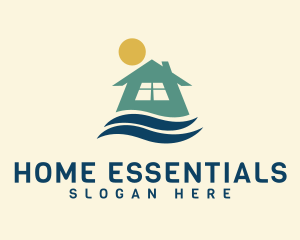 Sunset Home Residence logo design