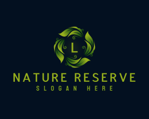 Nature Leaf Plant logo design