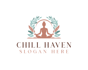 Yoga Wellness Relaxation logo design