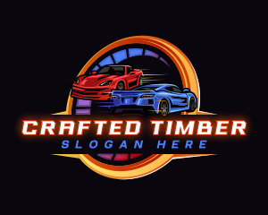 Car Speed Racing logo design