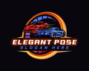 Car Speed Racing logo design