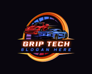 Car Speed Racing logo design