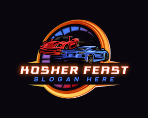 Car Speed Racing logo design