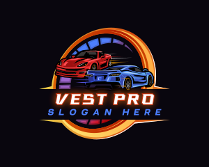 Car Speed Racing logo design