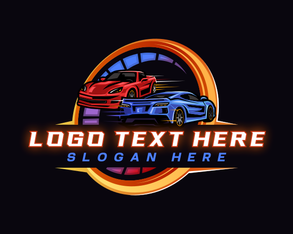 Speed logo example 1