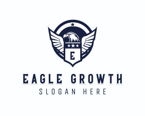 Military Veteran Eagle logo design