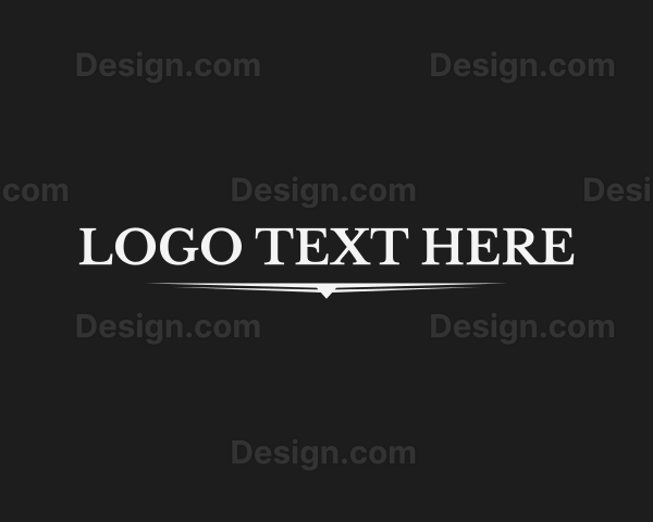 Luxury Serif Business Logo
