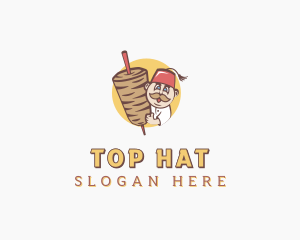 Turkish Kebab Shawarma logo design