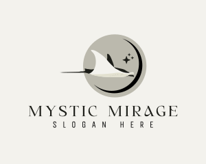 Mystical Marine Stingray logo design