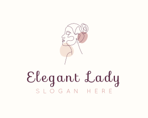 Lady Model Cosmetics logo design