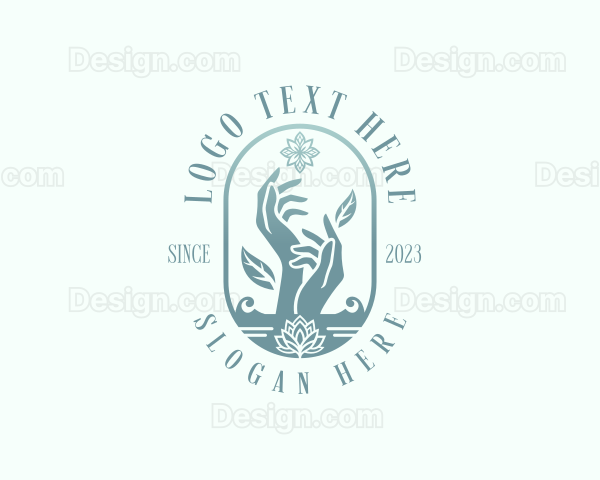 Yoga Spa Hands Logo