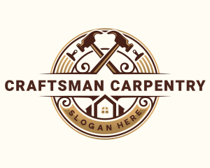 Hammer Carpenter Renovation logo design