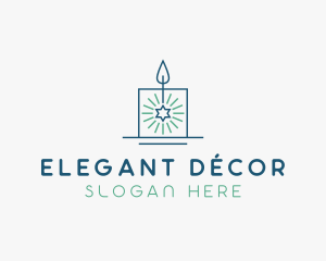 Candle Home Decoration logo design