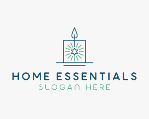 Candle Home Decoration logo design