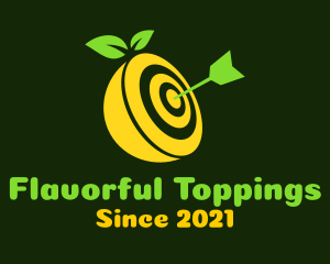 Fresh Lemon Target logo design