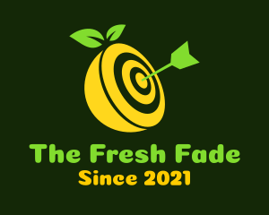 Fresh Lemon Target logo design