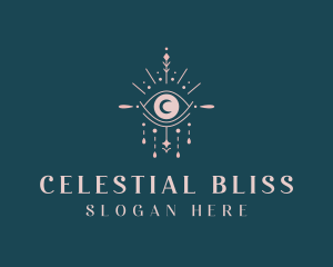 Celestial Mystical Eye logo design