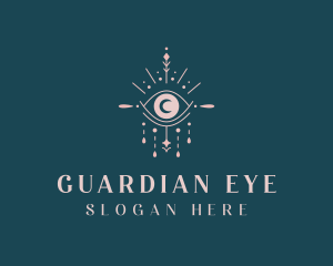 Celestial Mystical Eye logo design